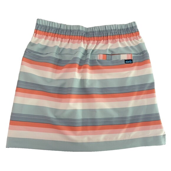 Kavu Windswell Cool Stripe Skirt Size XS Pull On Pockets Quick Dry UV Protection - Picture 13 of 13